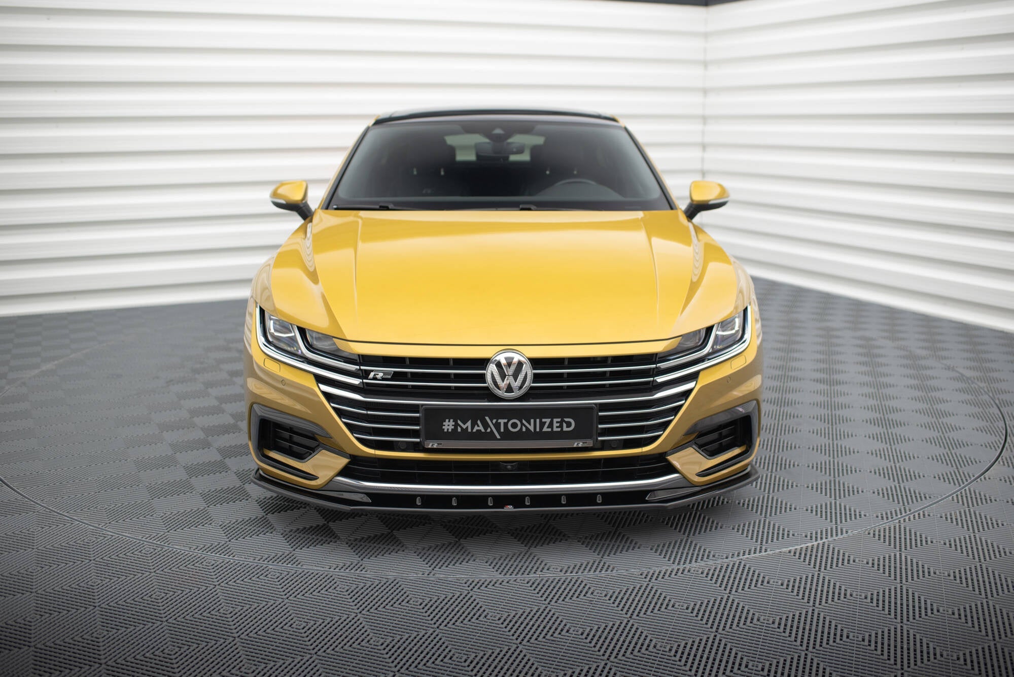 Maxton Design Splitter delantero V.3 para Volkswagen Arteon R-Line Sedan / Shooting Brake Mk1 - imagen 2