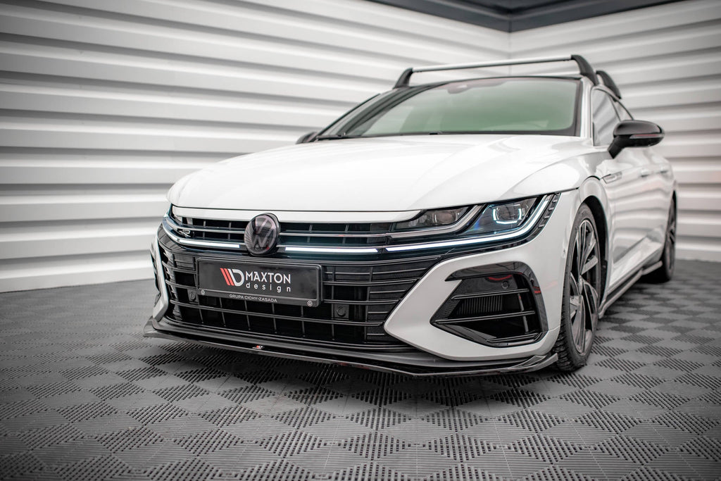 Maxton Design Splitter delantero V.3 para Volkswagen Arteon R Sedan / Shooting Brake Mk1 Facelift - imagen 1