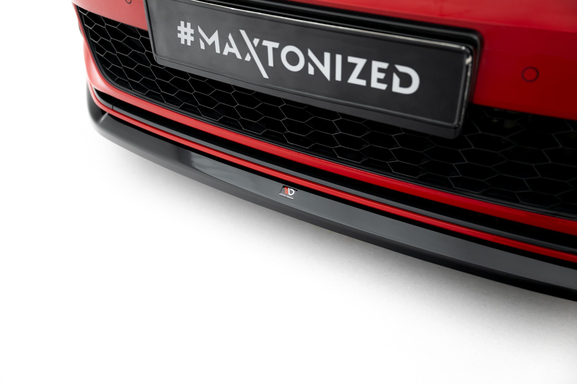 Maxton Design Splitter delantero V.3 para Volkswagen Golf GTI / GTD Mk7 Facelift - imagen 3