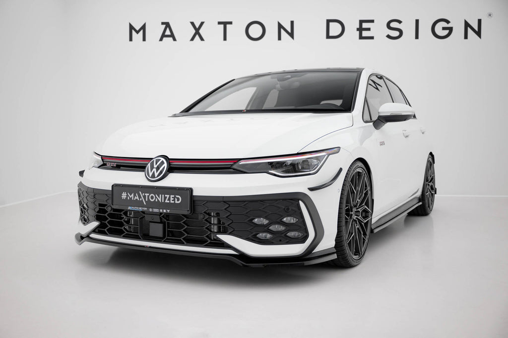 Maxton Design Splitter delantero V.3 para Volkswagen Golf GTI / GTE / R-Line Mk8 Facelift - imagen 1