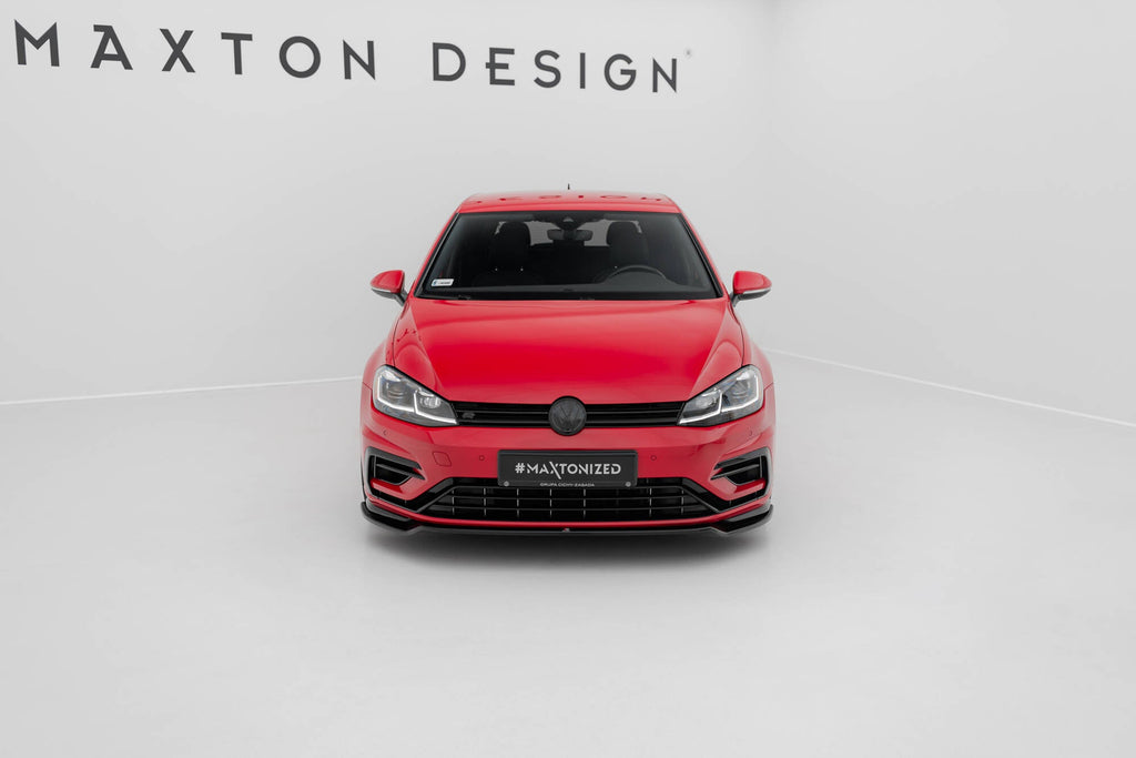 Maxton Design Splitter delantero V.3 para Volkswagen Golf R / R-Line Mk7 Facelift - imagen 2