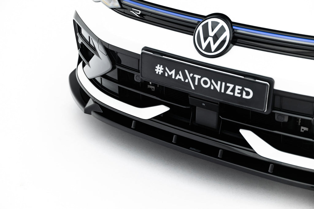Maxton Design Splitter delantero V.3 para Volkswagen Golf R Variant Mk8 Facelift - imagen 4