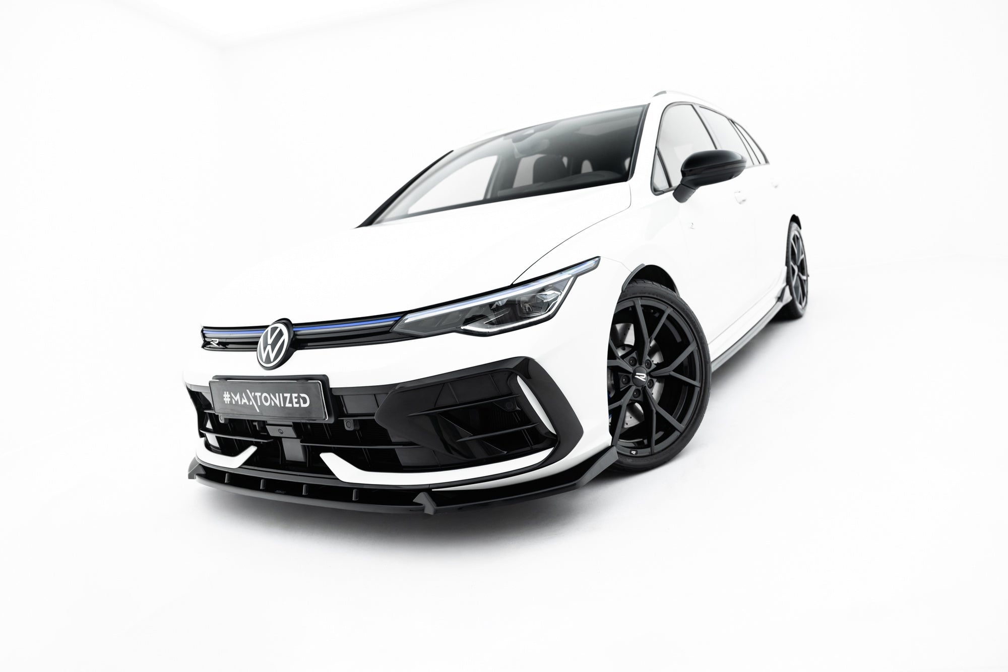 Maxton Design Splitter delantero V.3 para Volkswagen Golf R Variant Mk8 Facelift - imagen 5