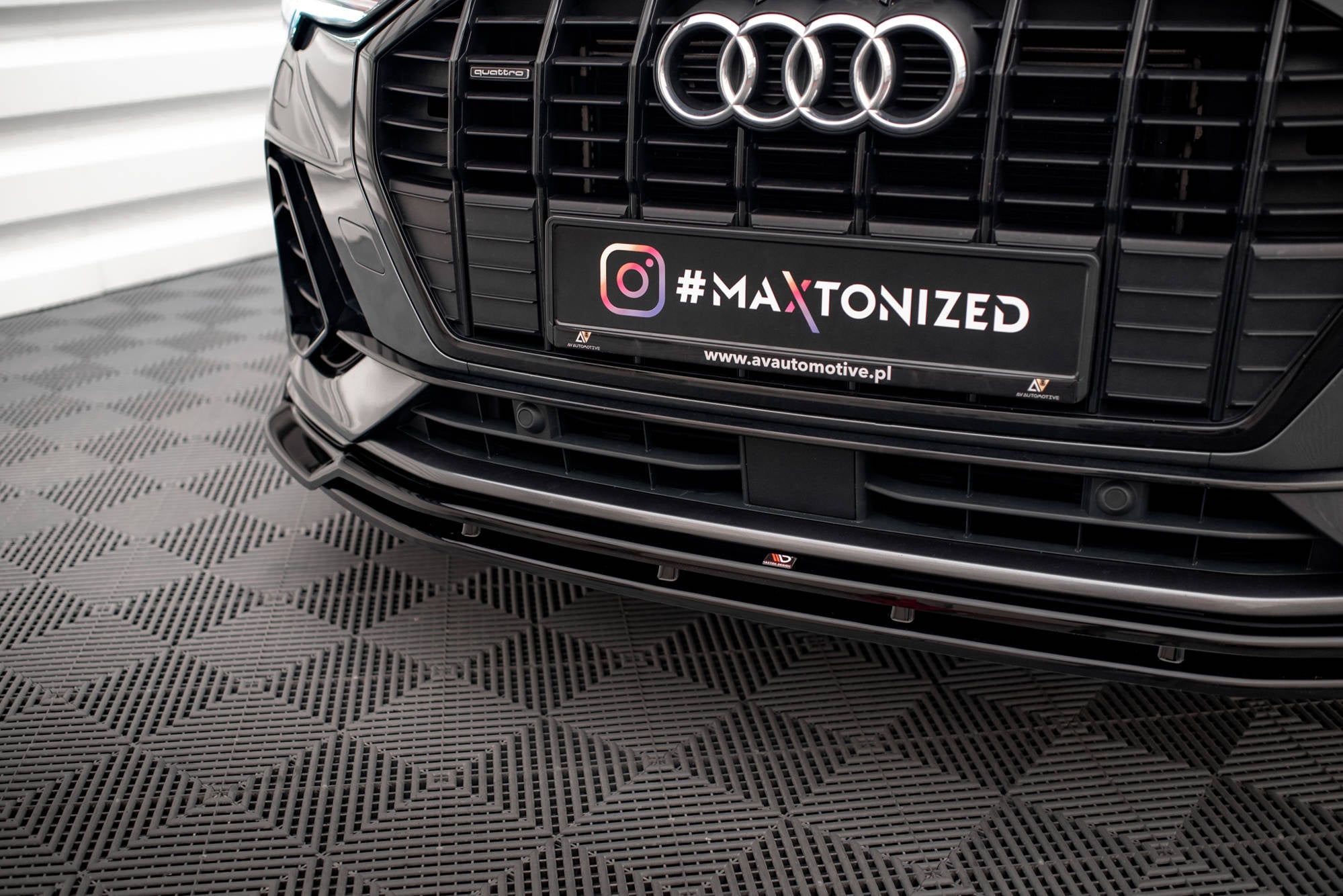 Maxton Design Splitter delantero V.4 para Audi Q3 Sportback / SUV S-Line F3 - imagen 2