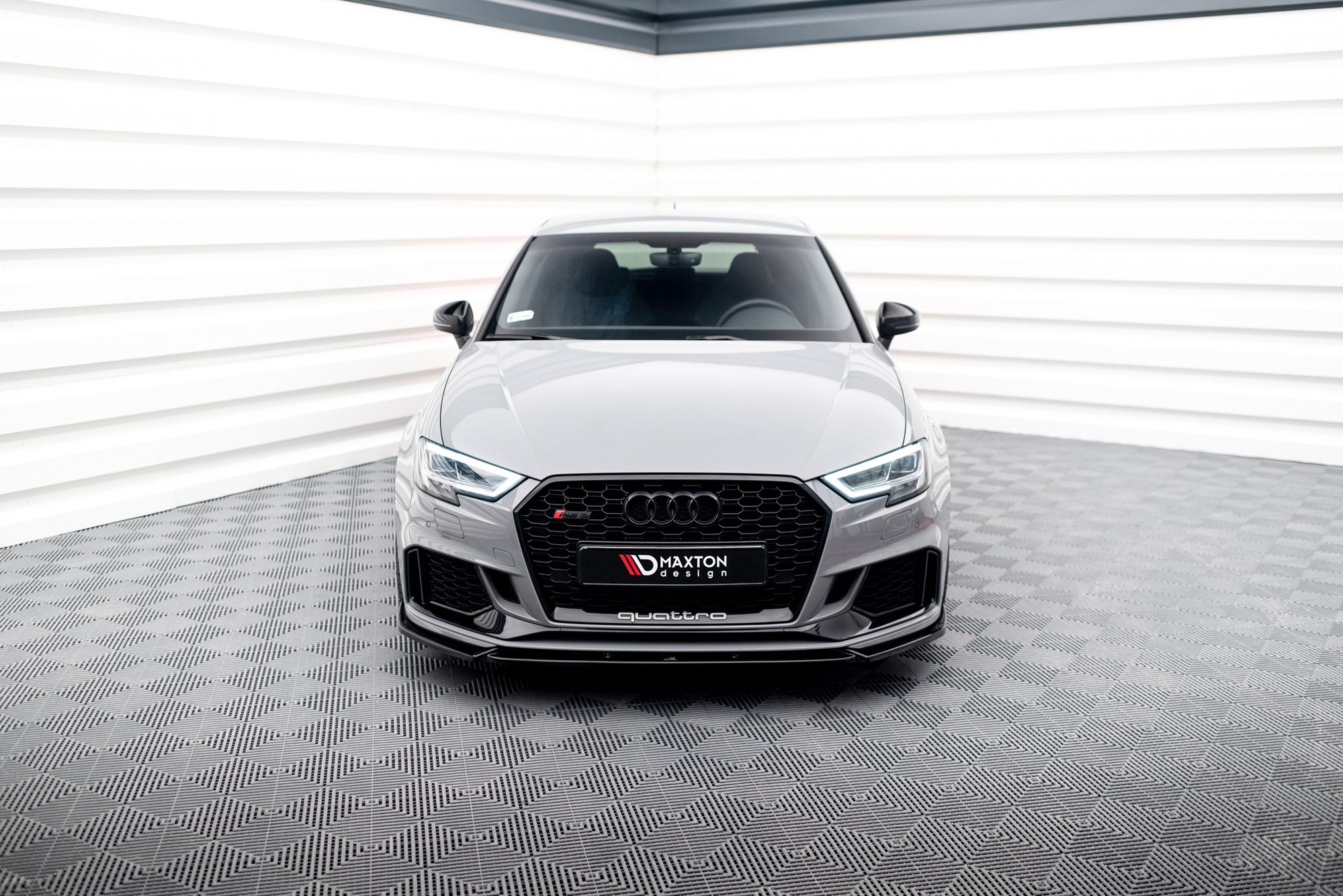 Maxton Design Splitter delantero V.4 para Audi RS3 8V Facelift Sportback - imagen 2