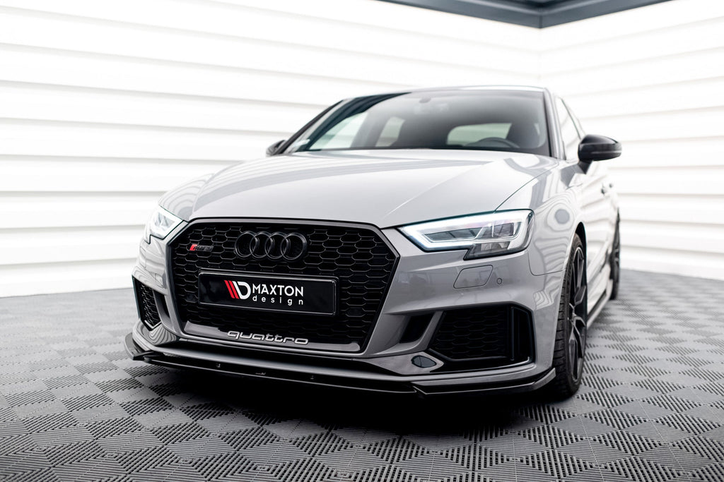 Maxton Design Splitter delantero V.4 para Audi RS3 8V Facelift Sportback - imagen 1
