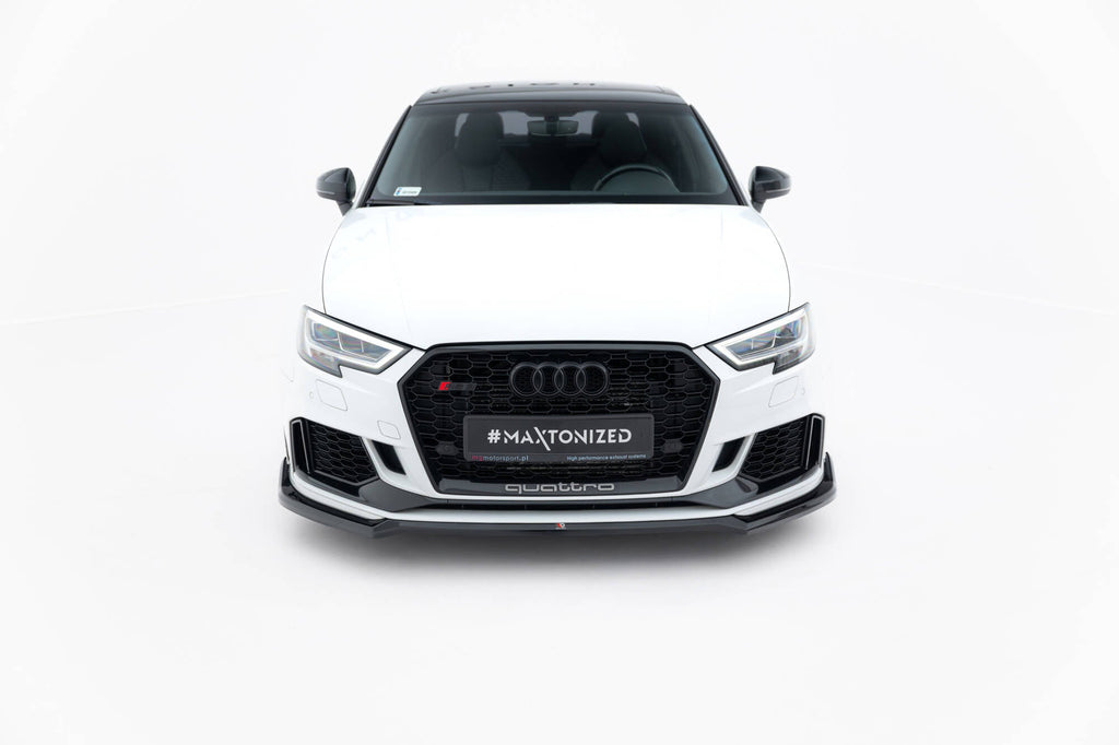 Maxton Design Splitter delantero V.4 para Audi RS3 Sedan 8V Facelift - imagen 2