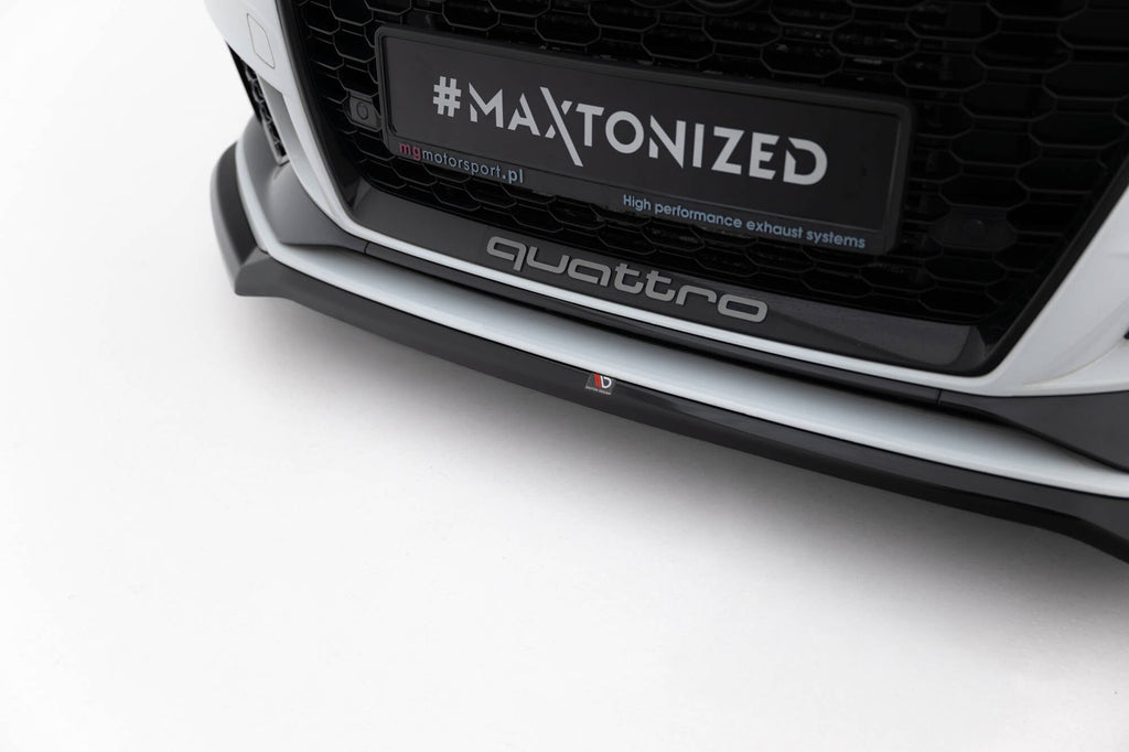 Maxton Design Splitter delantero V.4 para Audi RS3 Sedan 8V Facelift - imagen 3