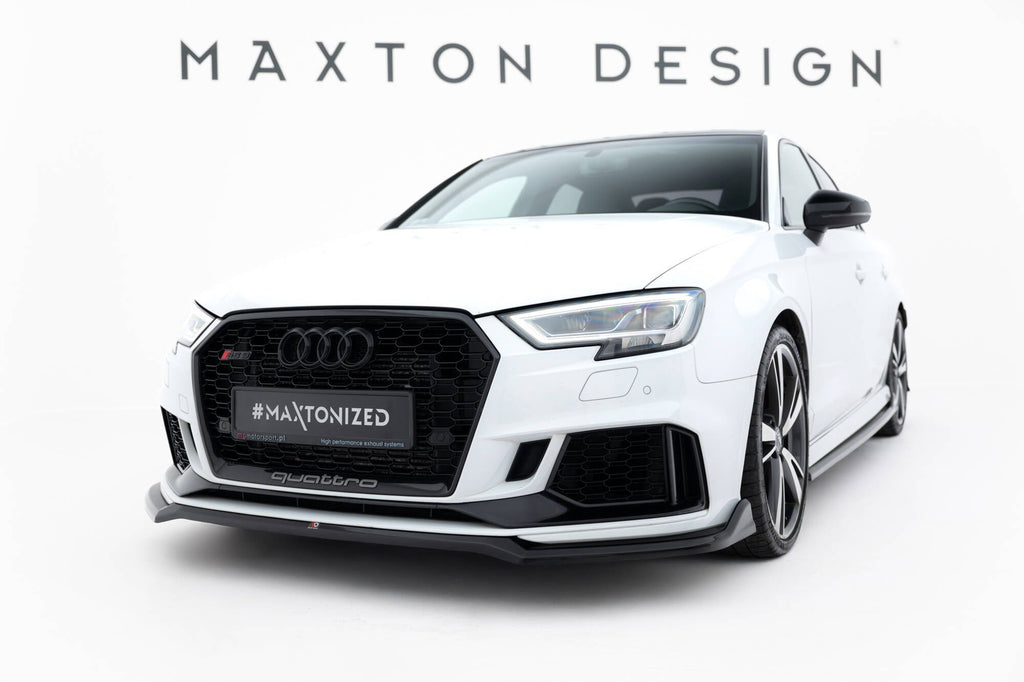 Maxton Design Splitter delantero V.4 para Audi RS3 Sedan 8V Facelift - imagen 1