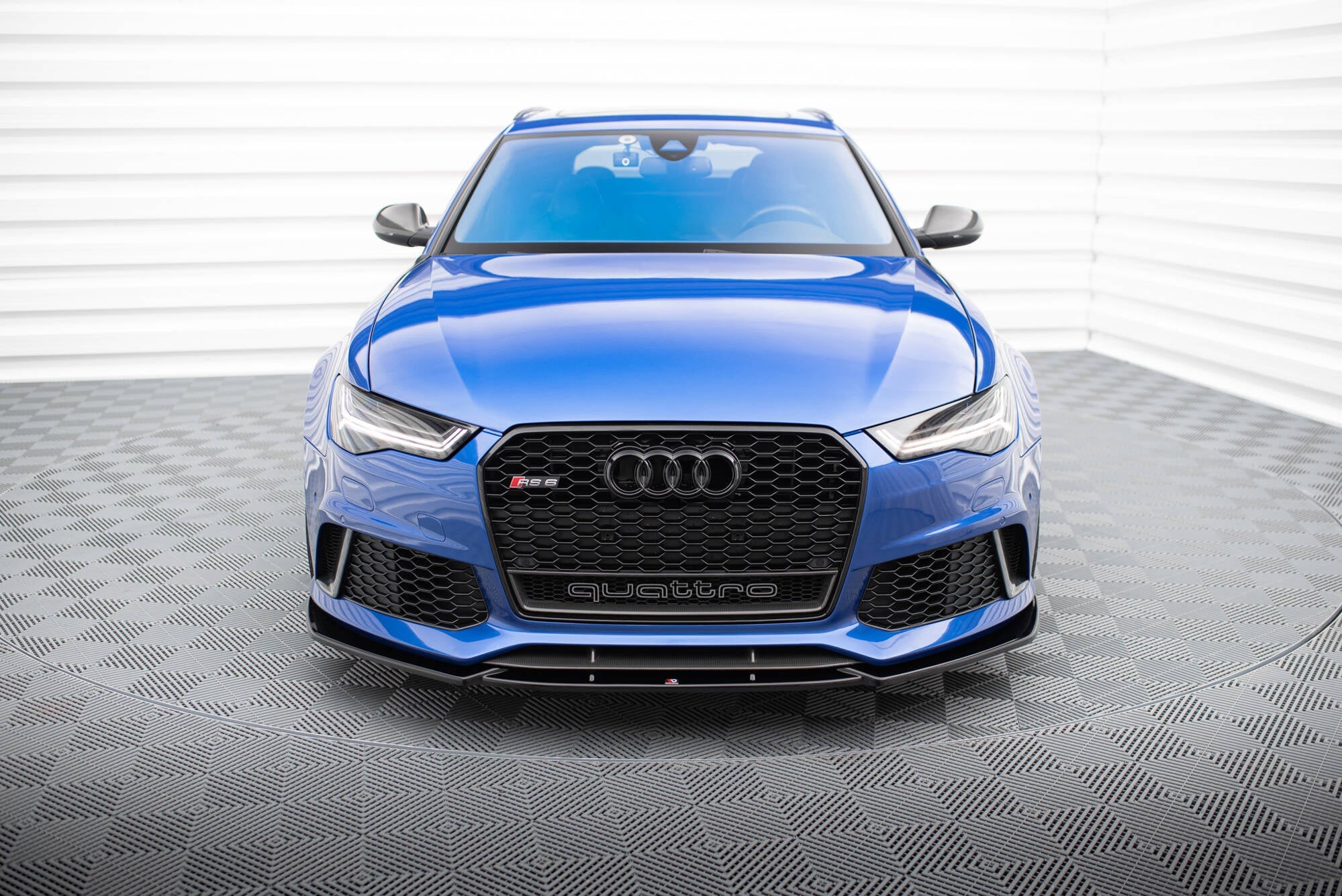 Maxton Design Splitter delantero V.4 para Audi RS6 C7 / C7 Facelift - imagen 2