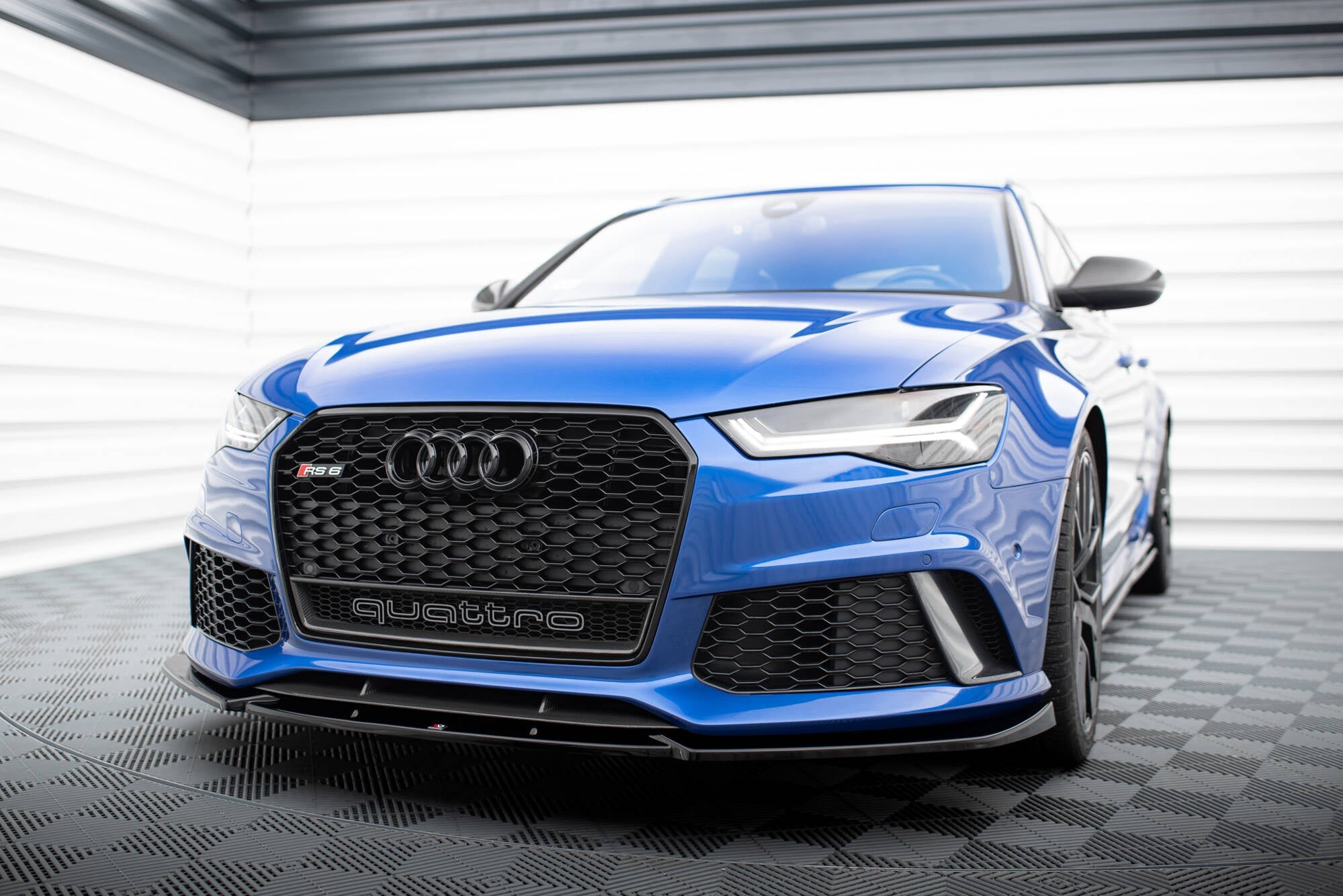 Maxton Design Splitter delantero V.4 para Audi RS6 C7 / C7 Facelift - imagen 1