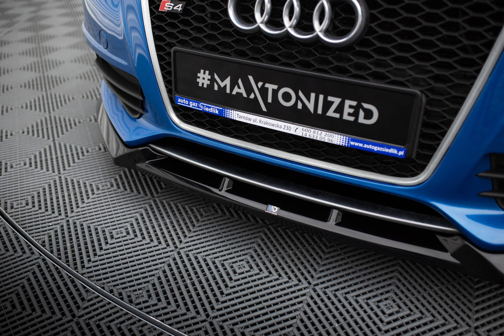 Maxton Design Splitter delantero V.4 para Audi S4 / A4 S-Line B8 - imagen 3