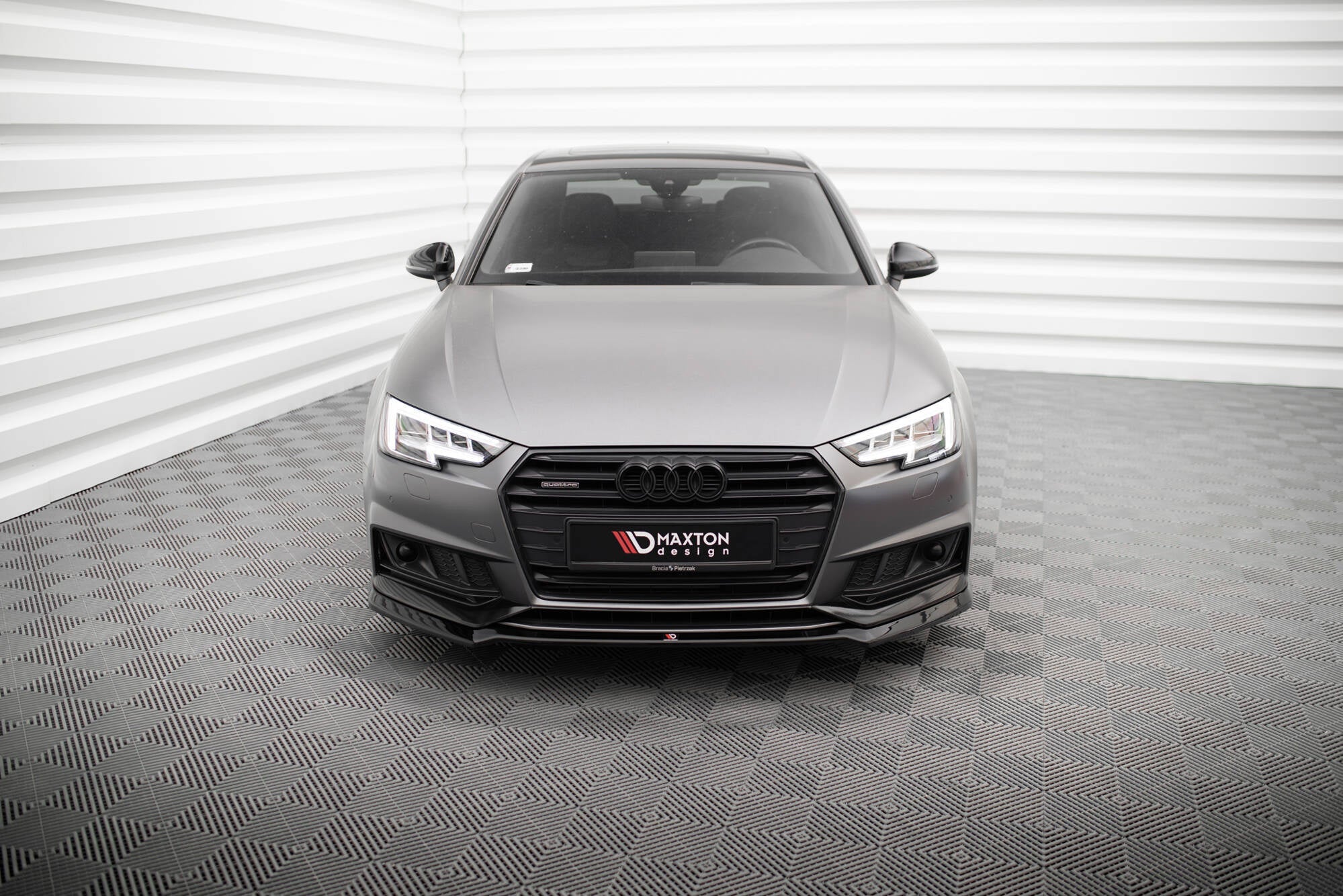 Maxton Design Splitter delantero V.4 para Audi S4 / A4 S-Line B9 - imagen 2