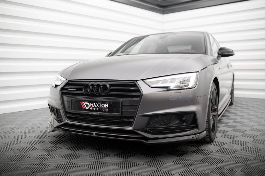 Maxton Design Splitter delantero V.4 para Audi S4 / A4 S-Line B9 - imagen 1