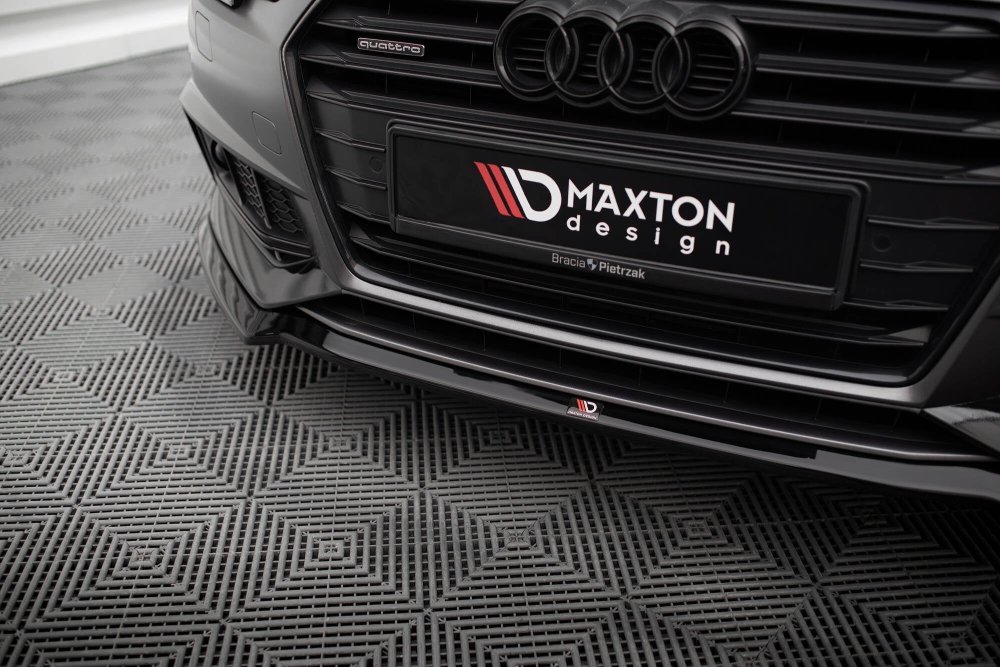Maxton Design Splitter delantero V.4 para Audi S4 / A4 S-Line B9 - imagen 3