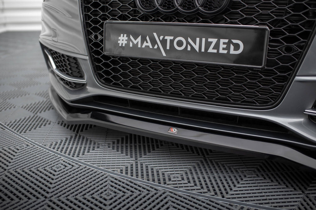 Maxton Design Splitter delantero V.4 para Audi S5 / A5 S-Line 8T Facelift - imagen 3