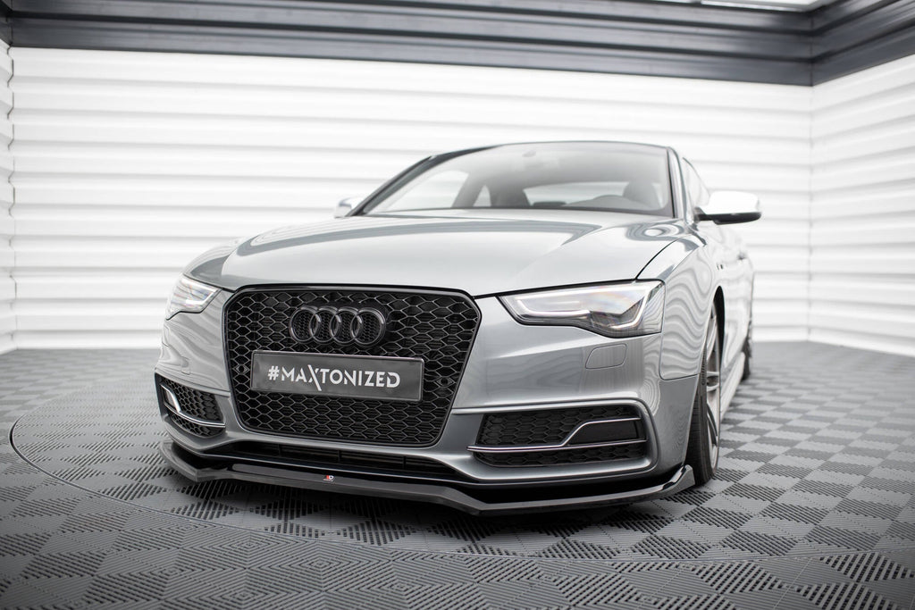 Maxton Design Splitter delantero V.4 para Audi S5 / A5 S-Line 8T Facelift - imagen 1
