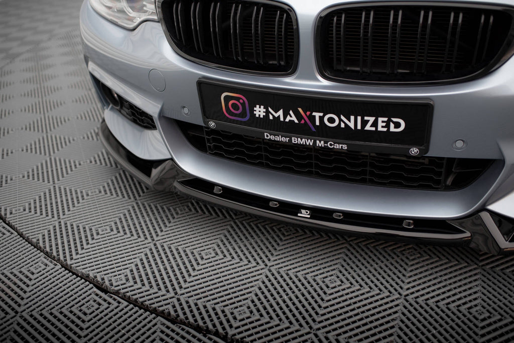 Maxton Design Splitter delantero V.4 para BMW 4 Coupe / Gran Coupe / Cabrio M-Pack F32 / F36 / F33 - imagen 3