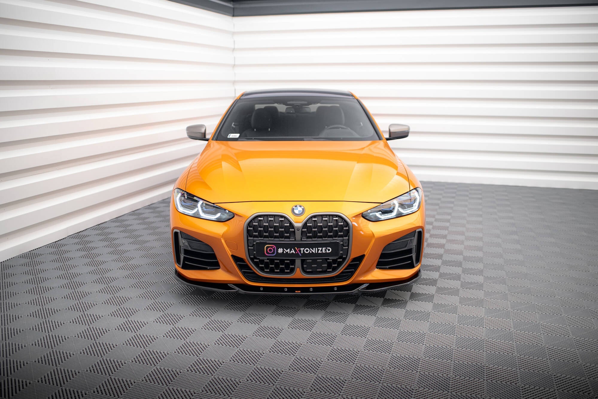 Maxton Design Splitter delantero V.4 para BMW 4 M-Pack / M440i G22 / G23 / G22 Facelift / G23 Facelift - imagen 2