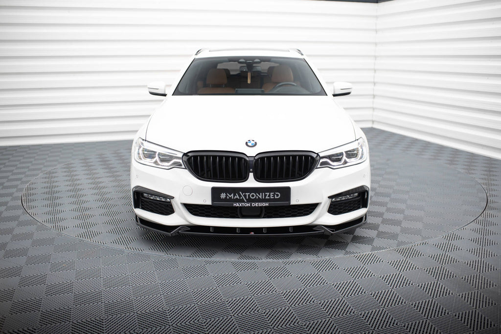 Maxton Design Splitter delantero V.4 para BMW 5 M-Pack / M550d / M550i G30/ G31 M-Pack - imagen 2