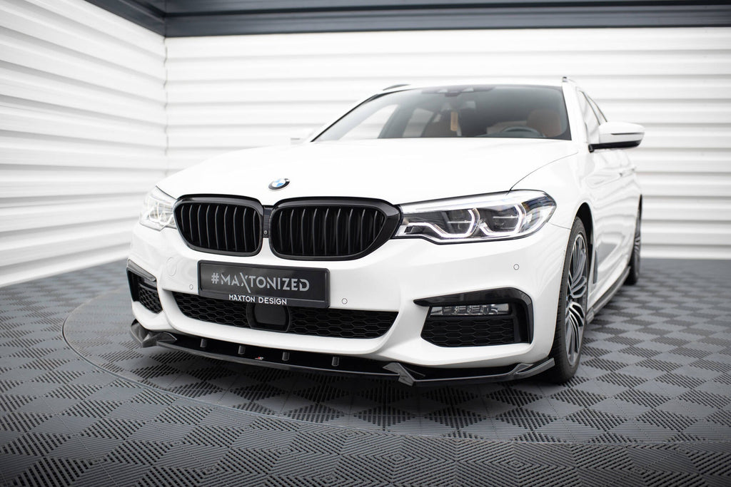 Maxton Design Splitter delantero V.4 para BMW 5 M-Pack / M550d / M550i G30/ G31 M-Pack - imagen 1