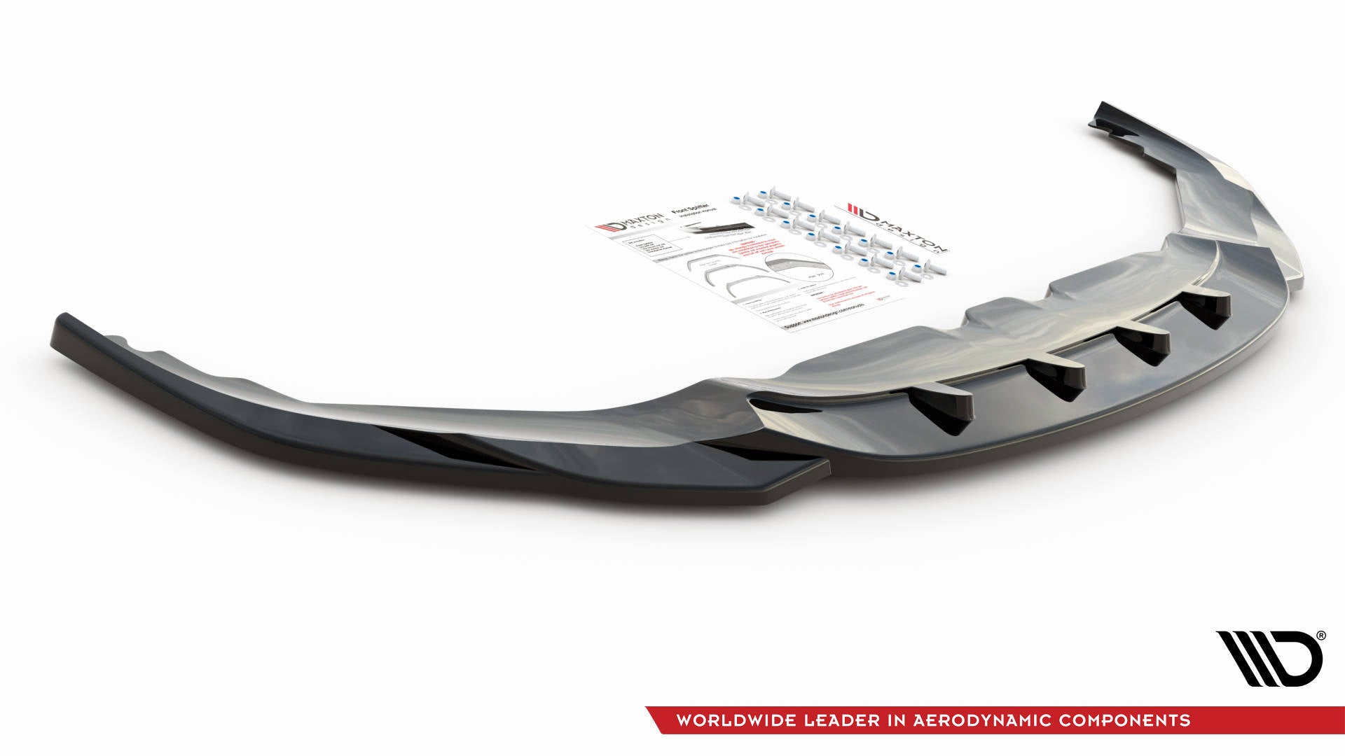 Maxton Design Splitter delantero V.4 para BMW 8 Coupe M-Pack G15 / 8 Gran Coupe M-Pack G16 - imagen 3