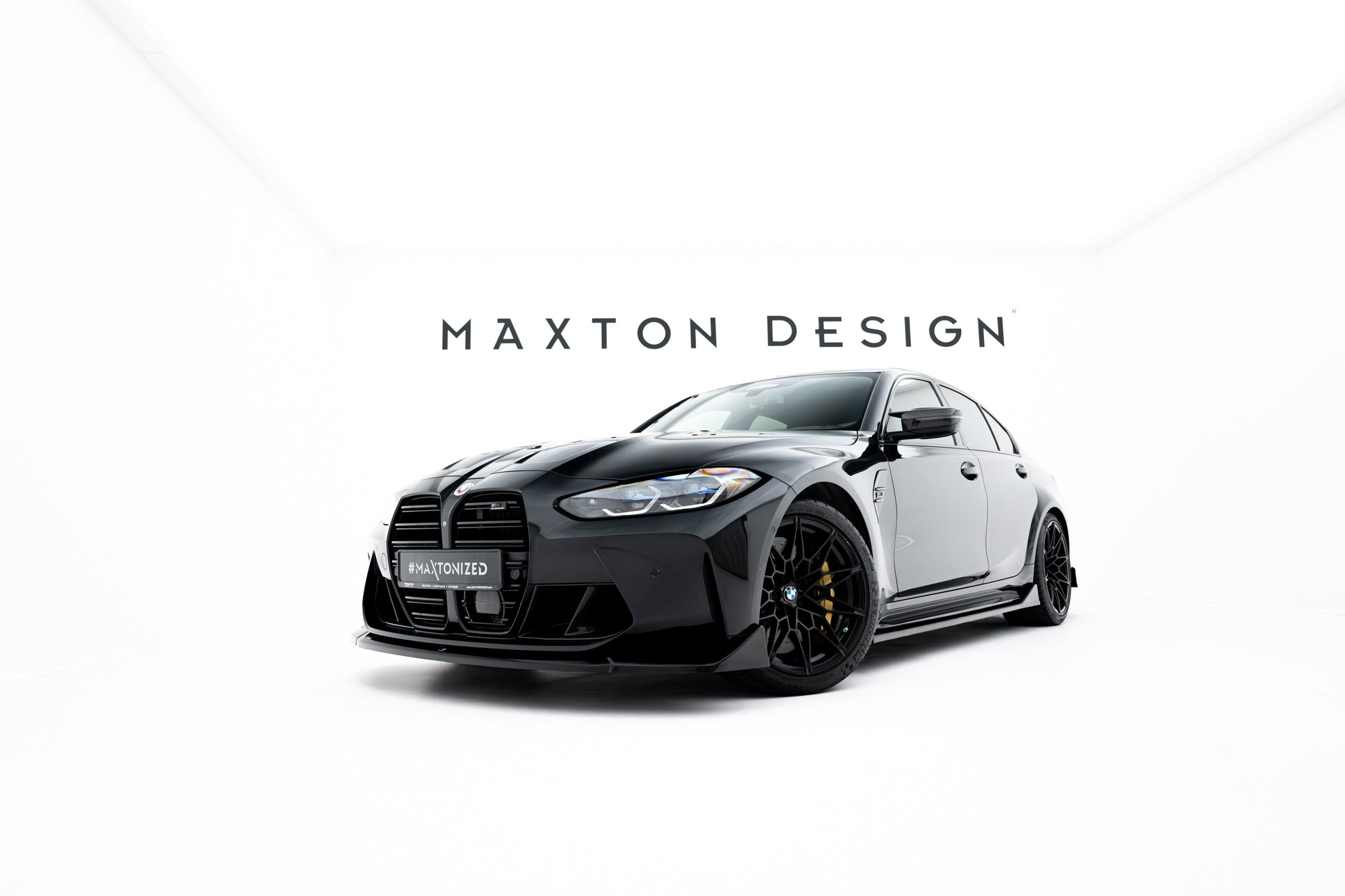 Maxton Design Splitter delantero V.4 CSL LOOK para BMW M3 Sedan / Touring G80 / G81 - imagen 2