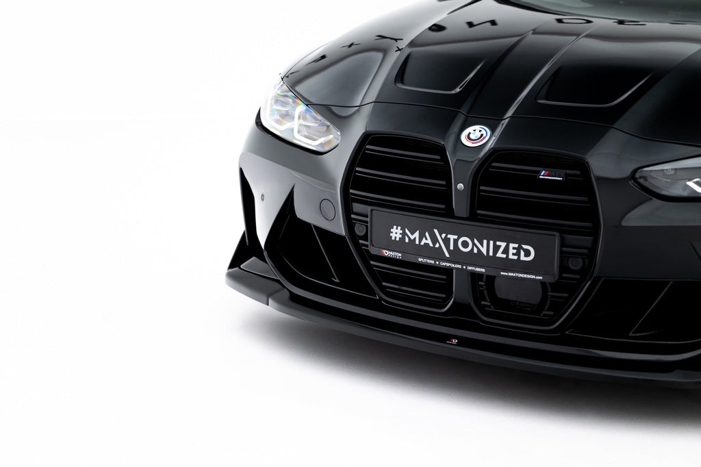 Maxton Design Splitter delantero V.4 CSL LOOK para BMW M3 Sedan / Touring G80 / G81 - imagen 4