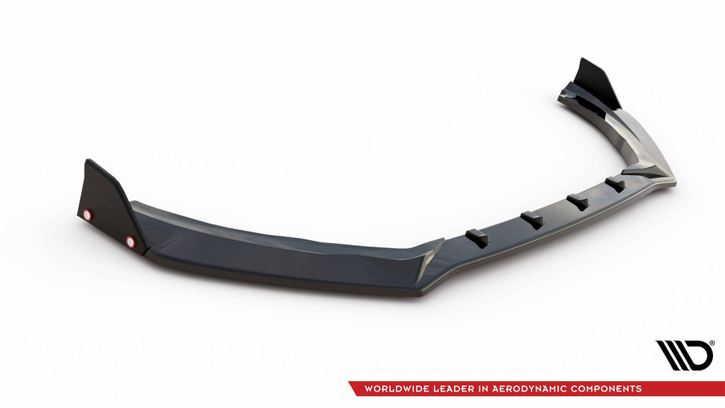 Maxton Design Splitter delantero V.4 + Flaps para Ford Fiesta ST / ST-Line - imagen 5
