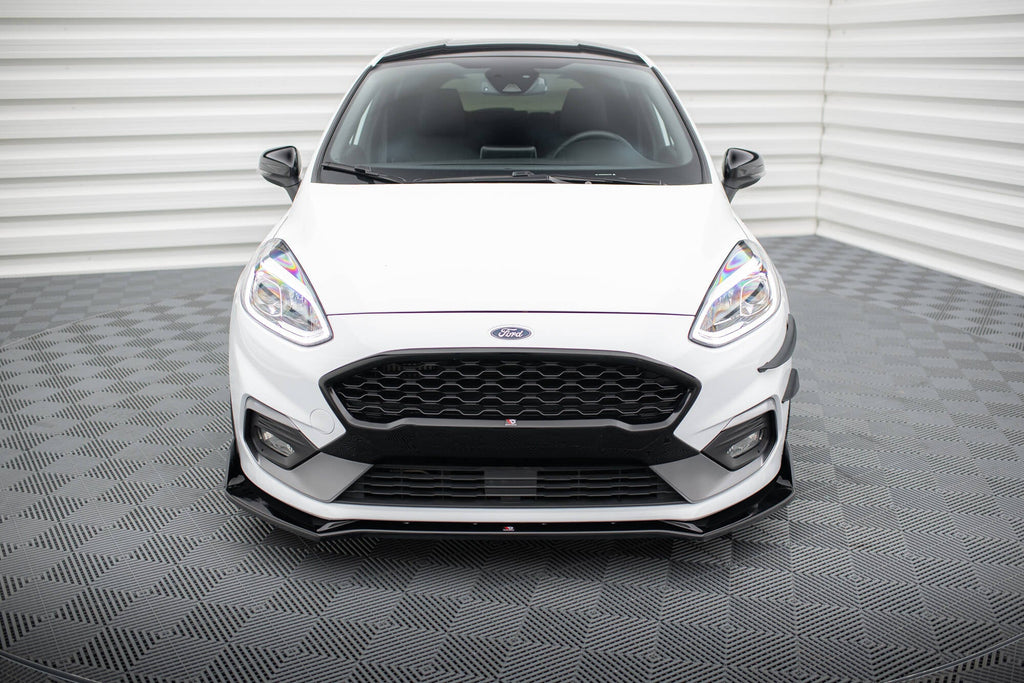 Maxton Design Splitter delantero V.4 + Flaps para Ford Fiesta ST / ST-Line - imagen 2