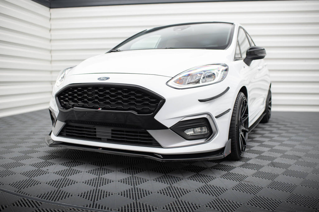 Maxton Design Splitter delantero V.4 + Flaps para Ford Fiesta ST / ST-Line - imagen 1