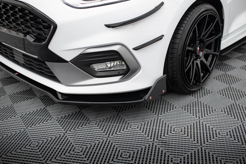 Maxton Design Splitter delantero V.4 + Flaps para Ford Fiesta ST / ST-Line - imagen 4