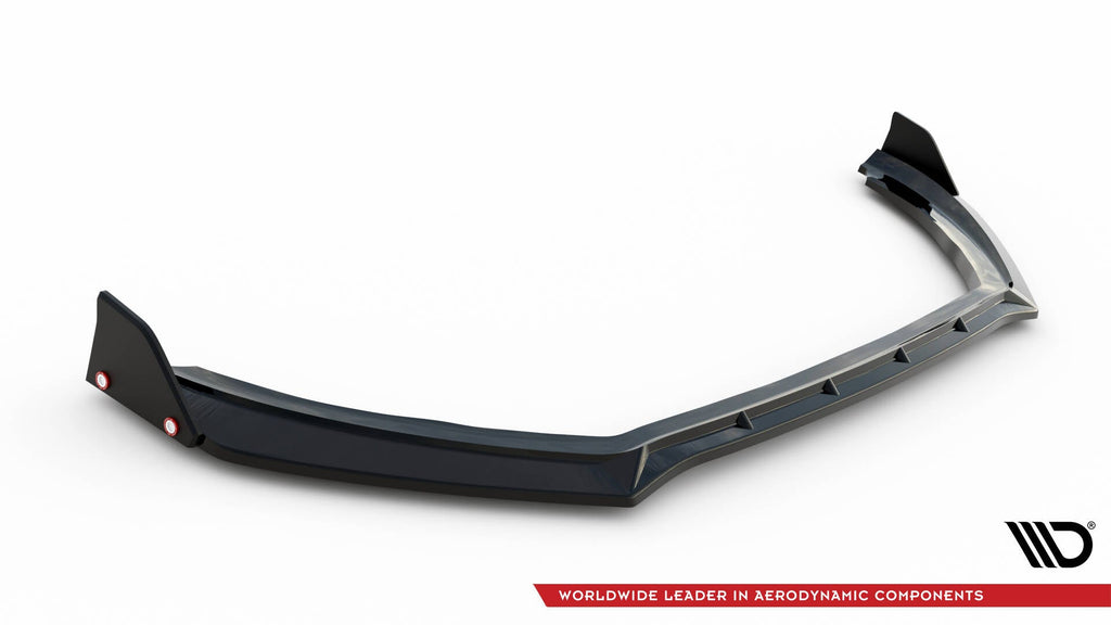 Maxton Design Splitter delantero V.4 + Flaps para Ford Fiesta ST / ST-line Mk8 Facelift - imagen 5