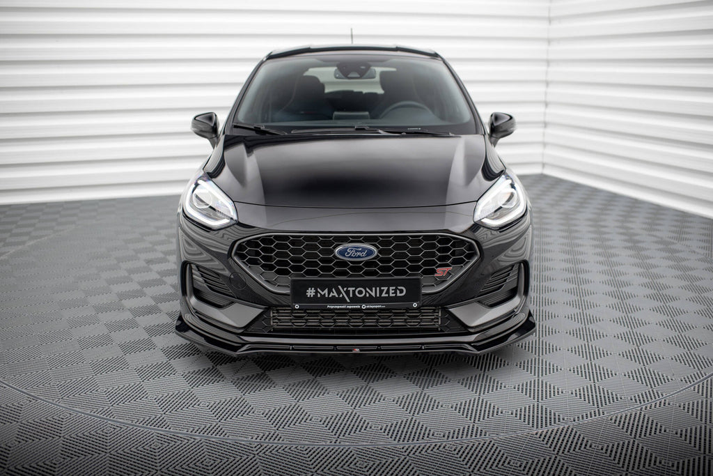 Maxton Design Splitter delantero V.4 para Ford Fiesta ST / ST-line Mk8 Facelift - imagen 2
