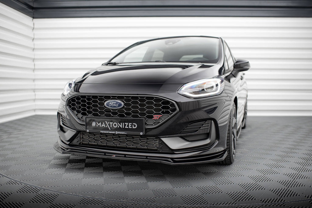 Maxton Design Splitter delantero V.4 para Ford Fiesta ST / ST-line Mk8 Facelift - imagen 1