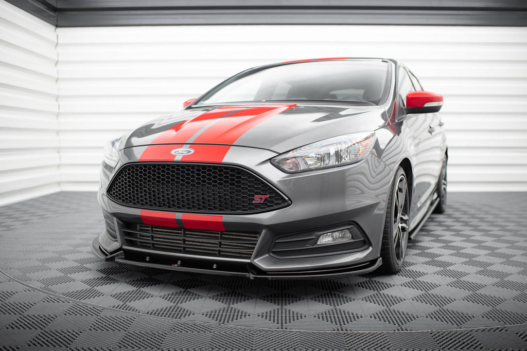 Maxton Design Splitter delantero V.4 para Ford Focus ST Mk3 Facelift - imagen 1