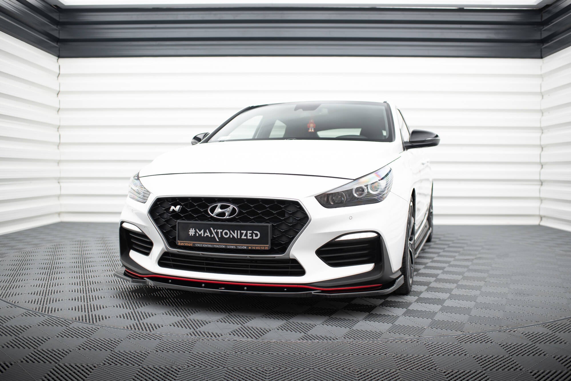 Maxton Design Splitter delantero V.4 para Hyundai I30 N Mk3 Hatchback/ Fastback - imagen 1