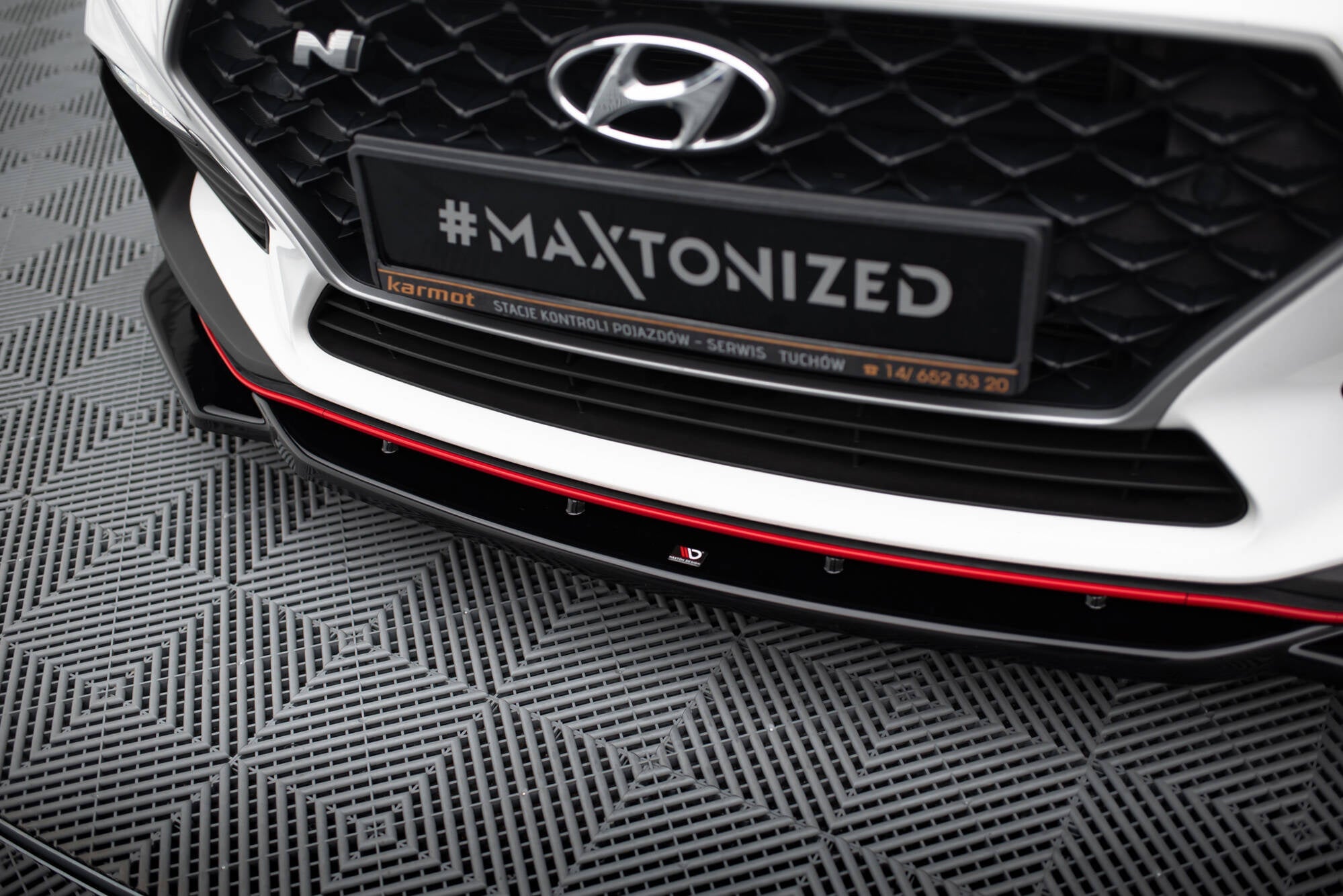 Maxton Design Splitter delantero V.4 para Hyundai I30 N Mk3 Hatchback/ Fastback - imagen 3