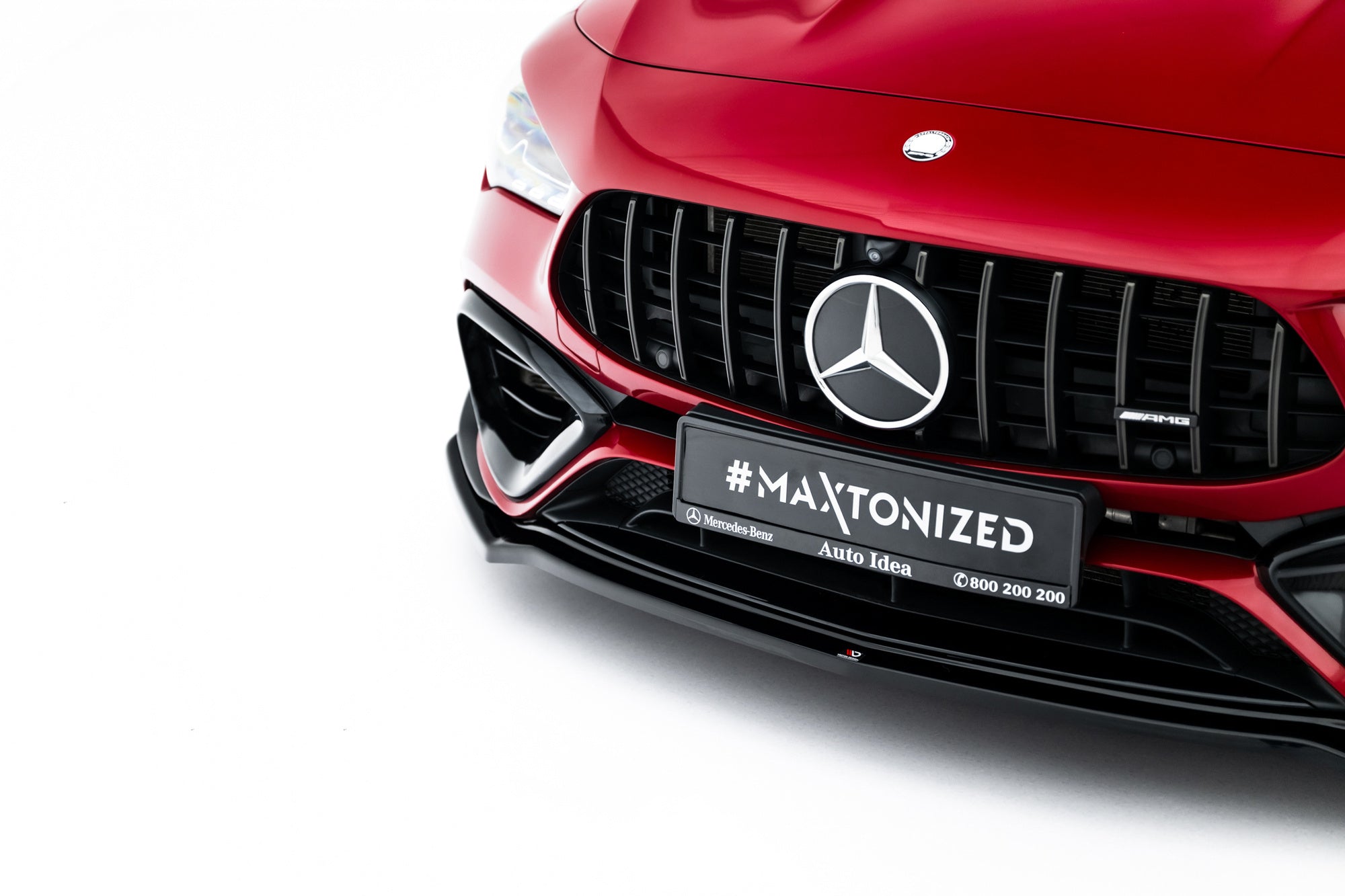 Maxton Design Splitter delantero V.1 para Mercedes-AMG CLA 45 Aero C118 Facelift - imagen 3