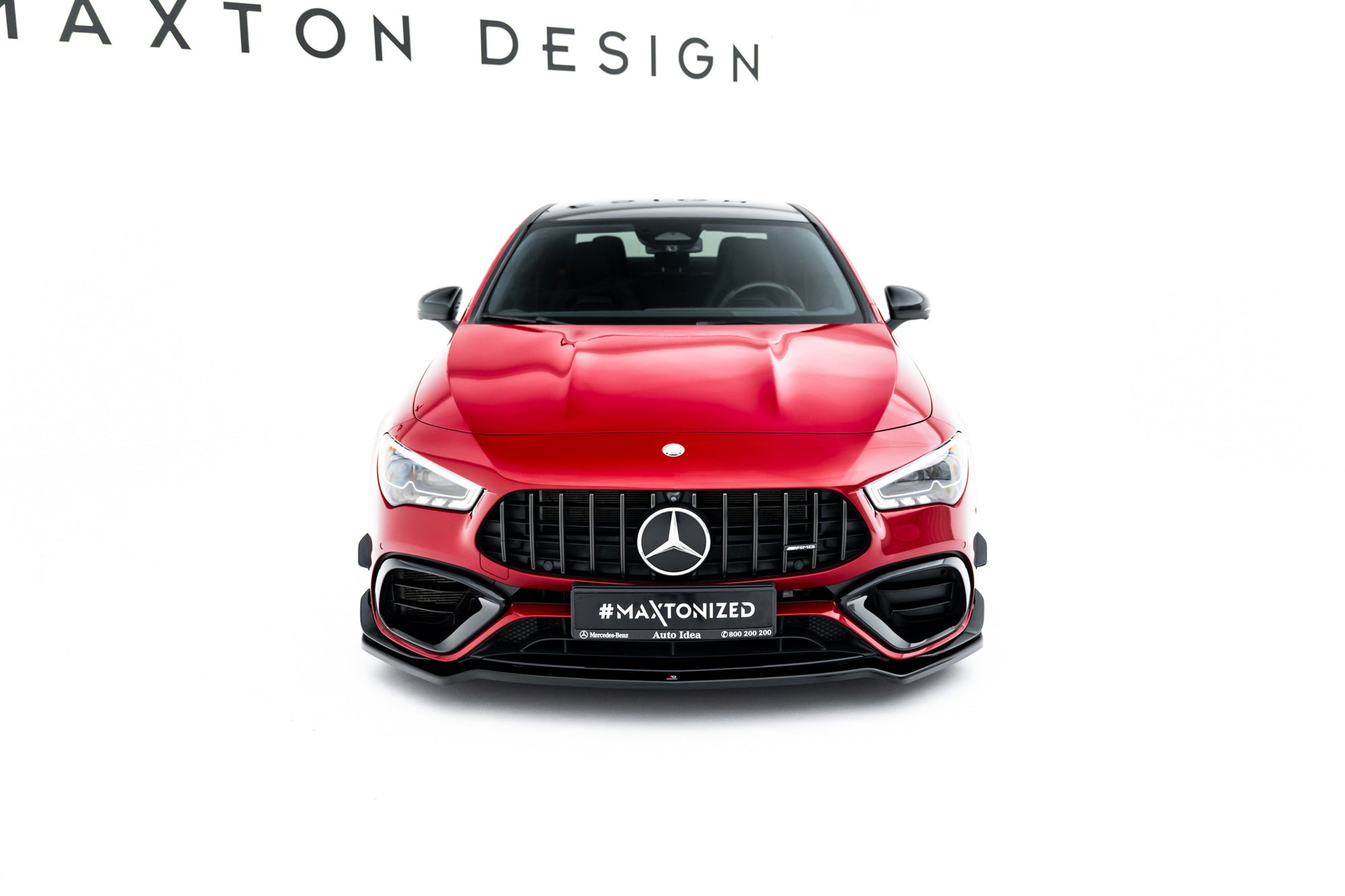 Maxton Design Splitter delantero V.1 para Mercedes-AMG CLA 45 Aero C118 Facelift - imagen 2
