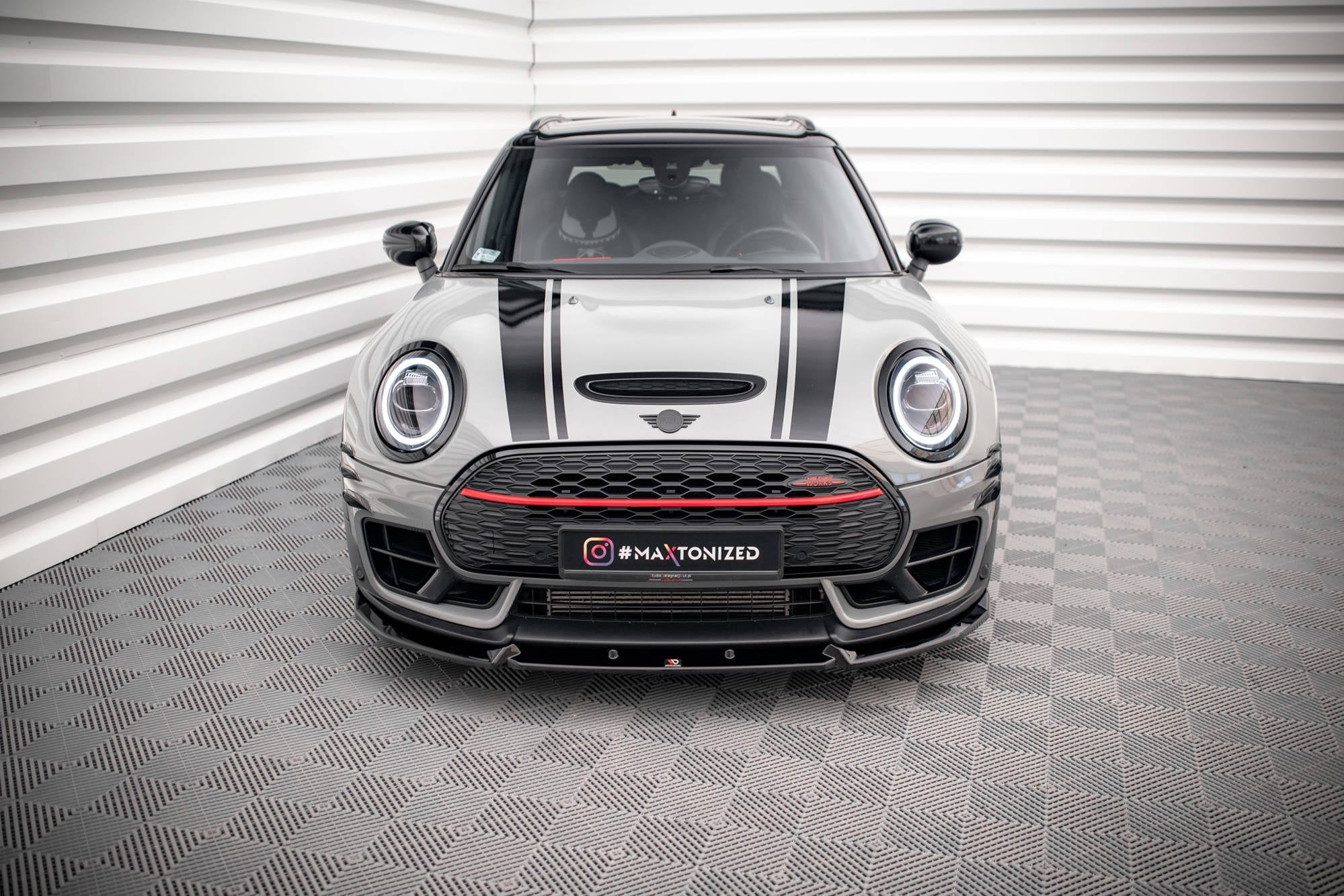 Maxton Design Splitter delantero V.4 para Mini Cooper Clubman John Cooper Works F54 Facelift - imagen 2