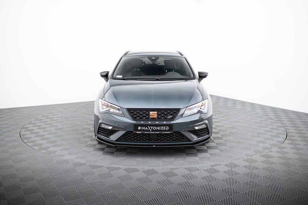 Maxton Design Splitter delantero V.4 para Seat Leon Cupra / FR Mk3 Facelift - imagen 3