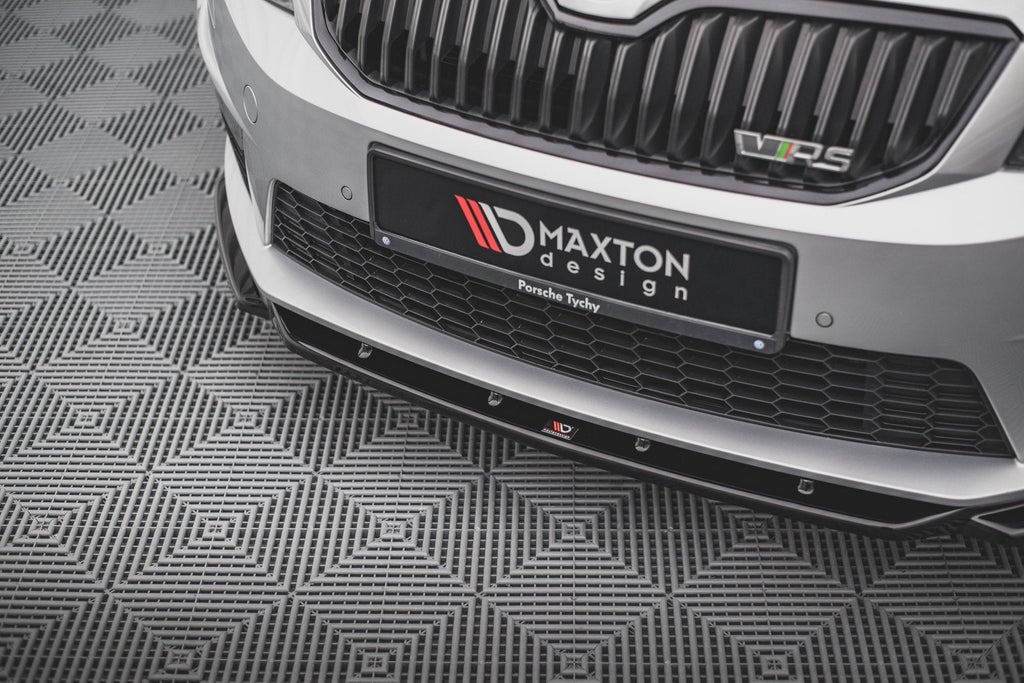 Maxton Design Splitter delantero V.4 para Skoda Octavia RS Mk3 - imagen 4