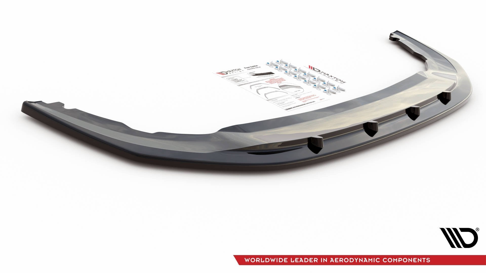 Maxton Design Splitter delantero V.4 para Volkswagen Golf GTI Clubsport Mk8 - imagen 4