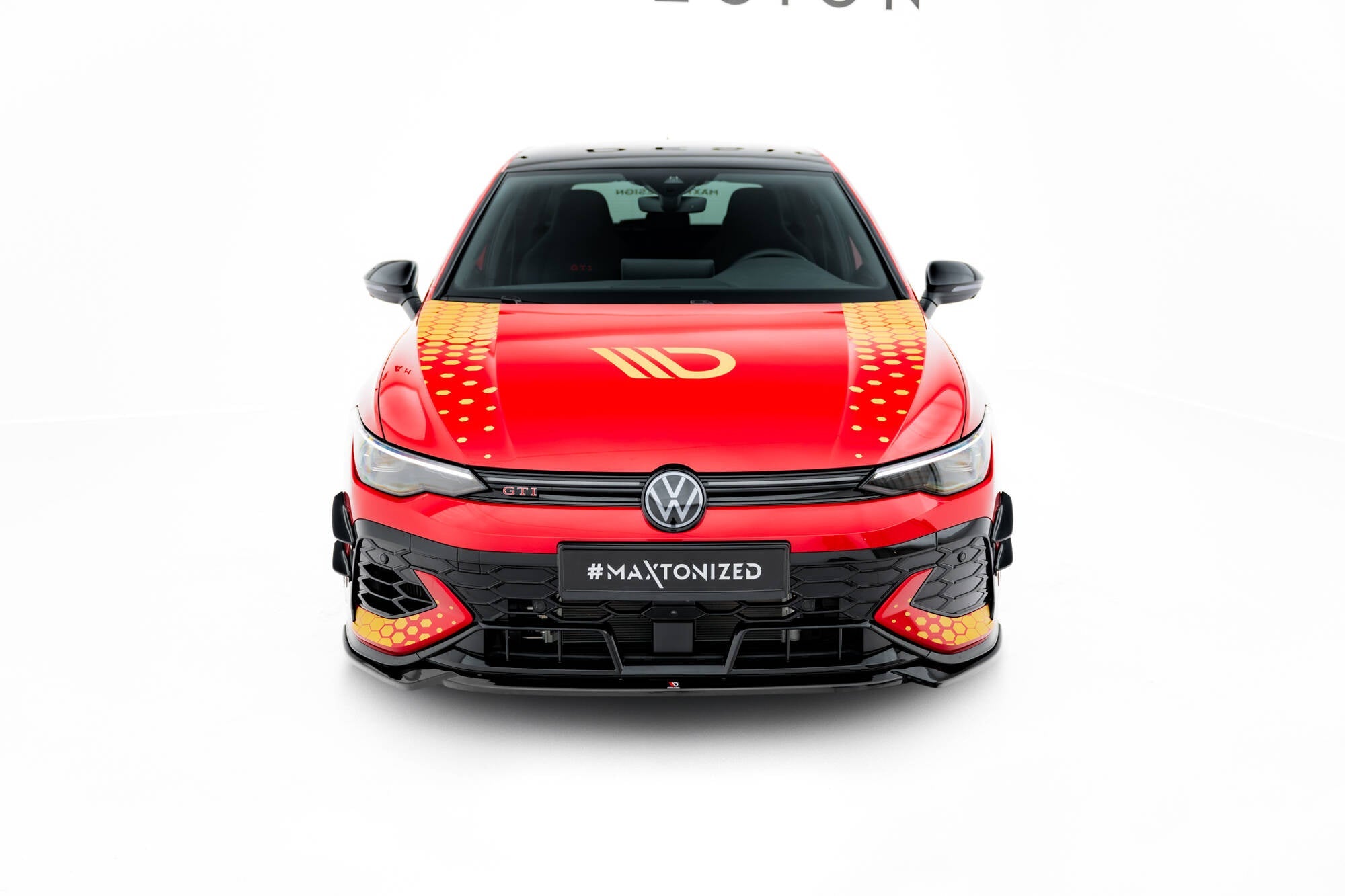 Maxton Design Splitter delantero V.4 para Volkswagen Golf GTI Clubsport Mk8 Facelift - imagen 2