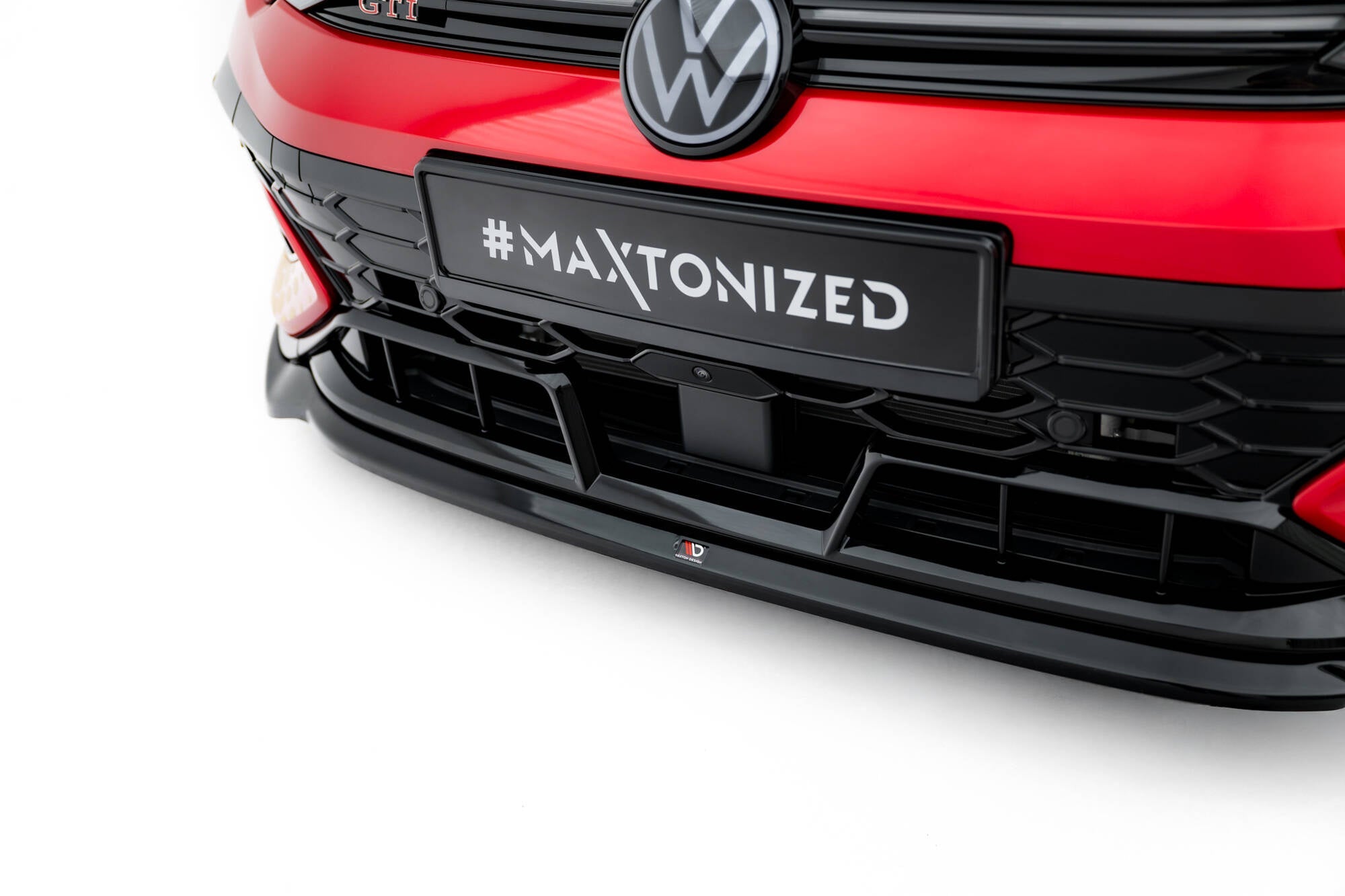 Maxton Design Splitter delantero V.4 para Volkswagen Golf GTI Clubsport Mk8 Facelift - imagen 3