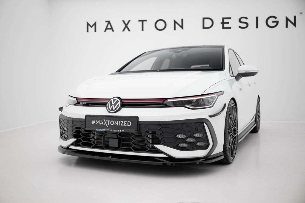 Maxton Design Splitter delantero V.4 para Volkswagen Golf GTI / GTE / R-Line Mk8 Facelift - imagen 1