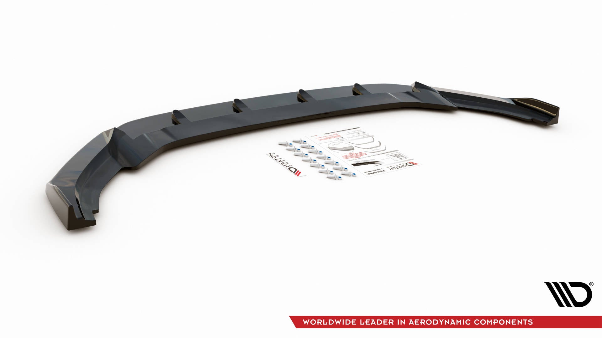 Maxton Design Splitter delantero V.4 para Volkswagen Golf R / R-Line Mk7 - imagen 4