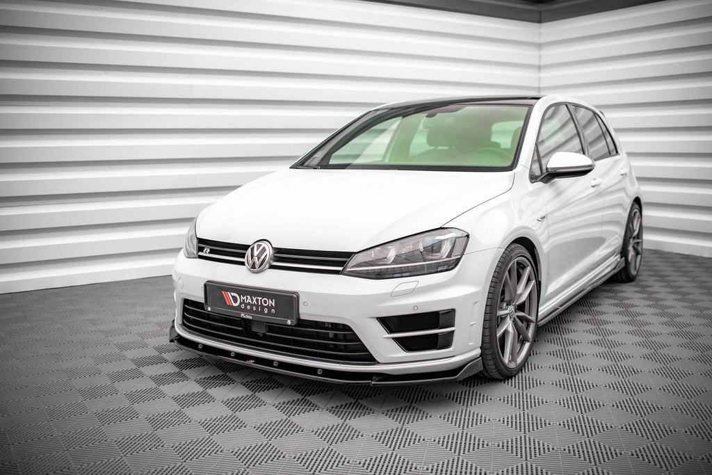 Maxton Design Splitter delantero V.4 para Volkswagen Golf R / R-Line Mk7 - imagen 1