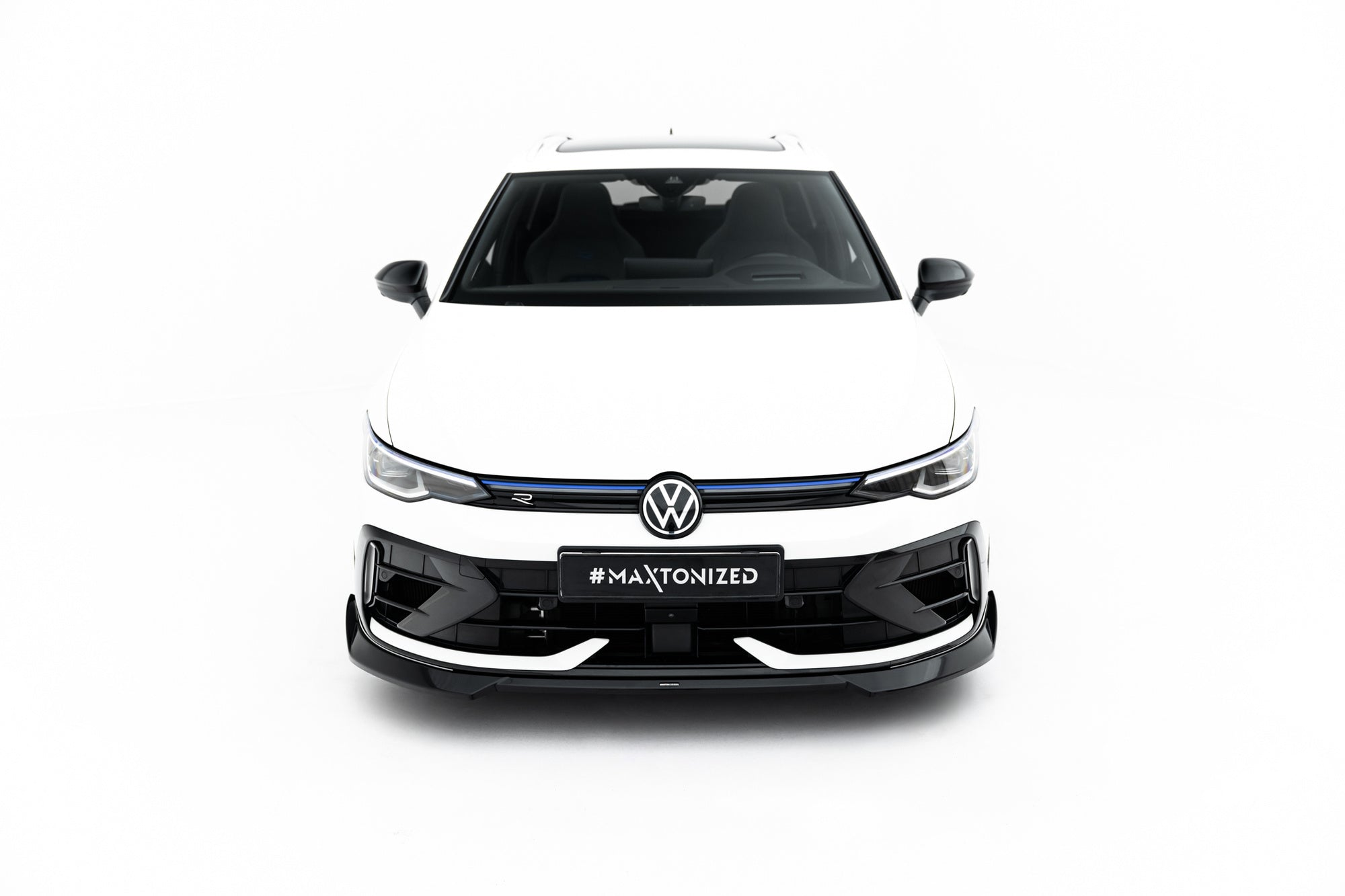 Maxton Design Splitter delantero V.4 para Volkswagen Golf R Variant Mk8 Facelift - imagen 2
